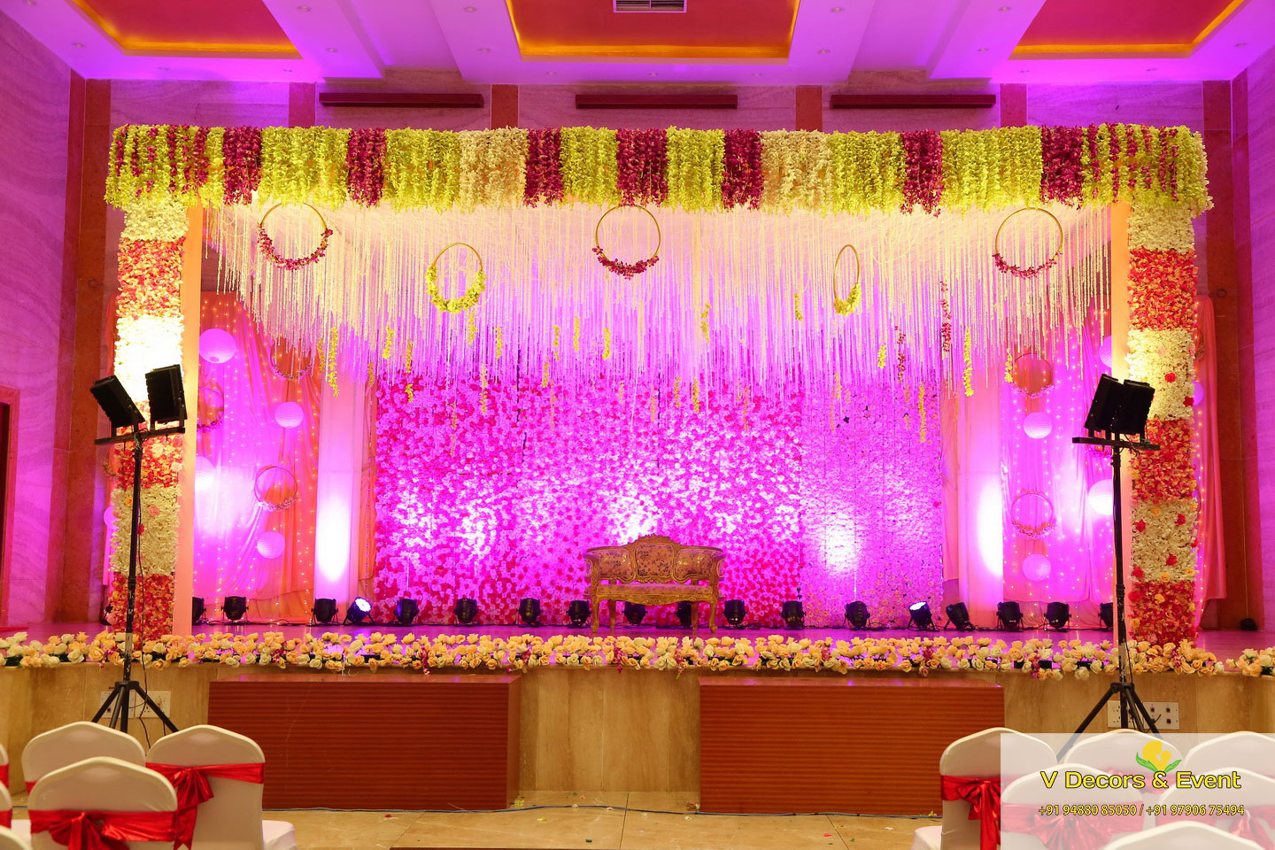 Reception Decorations Ganesh Mahal